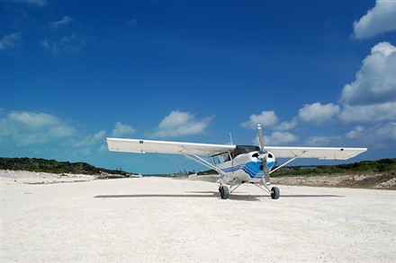 Private Island plane