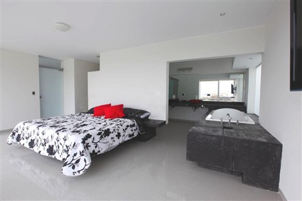 Contemporary CN Beach House bedroom